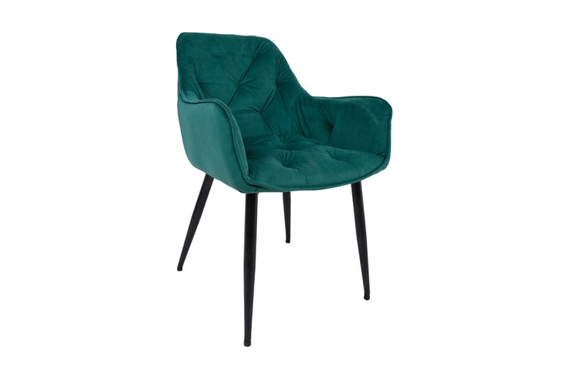 Brita Stol 61x57x83 cm Grønn - Møbler - Stoler & lenestoler - Spisestuestoler & kjøkkenstoler
