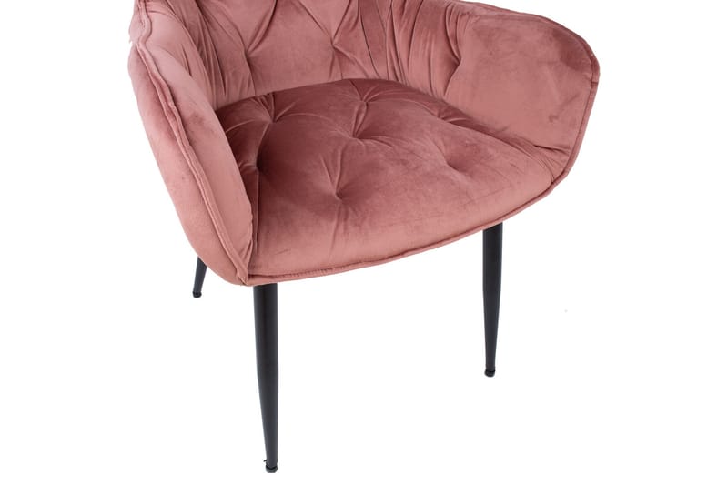 Brita Stol 61x57x83 cm Rosa - Møbler - Stoler & lenestoler - Spisestuestoler & kjøkkenstoler