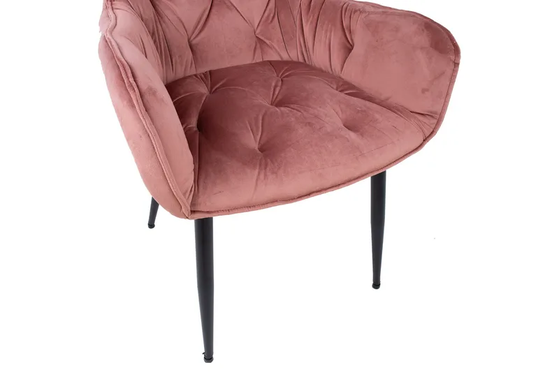 Brita Stol 61x57x83 cm Rosa - Møbler - Stoler & lenestoler - Spisestuestoler & kjøkkenstoler