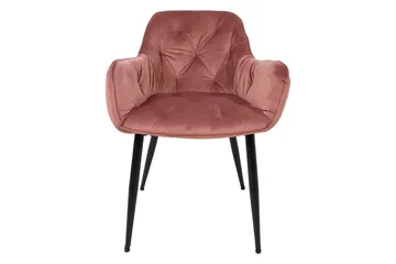 Brita Stol 61x57x83 cm Rosa - Møbler - Stoler & lenestoler - Spisestuestoler & kjøkkenstoler