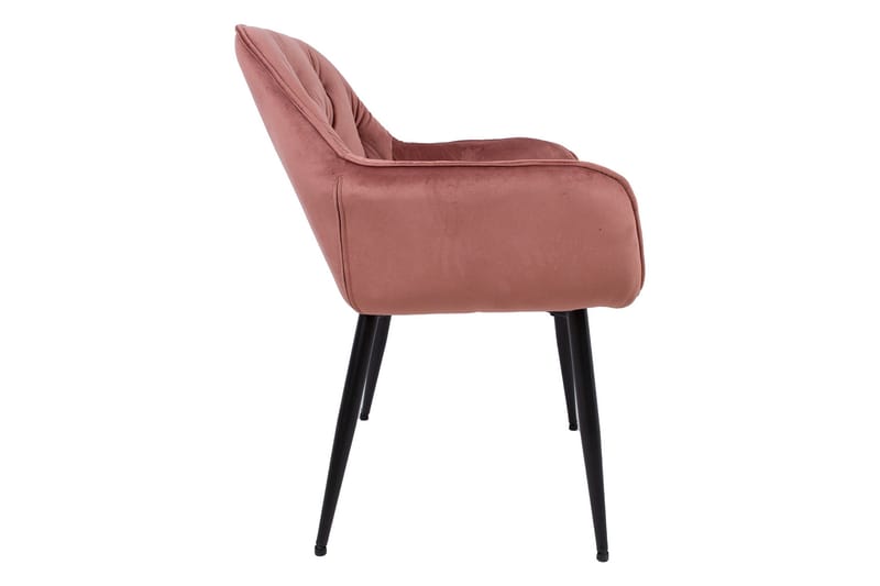 Brita Stol 61x57x83 cm Rosa - Møbler - Stoler & lenestoler - Spisestuestoler & kjøkkenstoler
