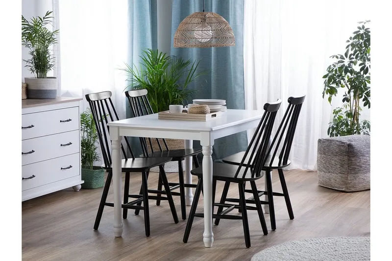 Burbank Stol 2-pk - Svart - Møbler - Stoler & lenestoler - Spisestuestoler & kjøkkenstoler