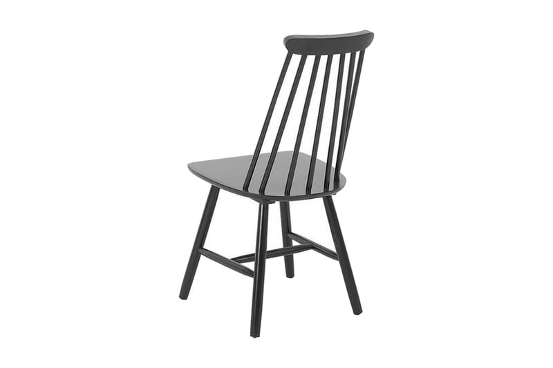 Burbank Stol 2-pk - Svart - Møbler - Stoler & lenestoler - Spisestuestoler & kjøkkenstoler