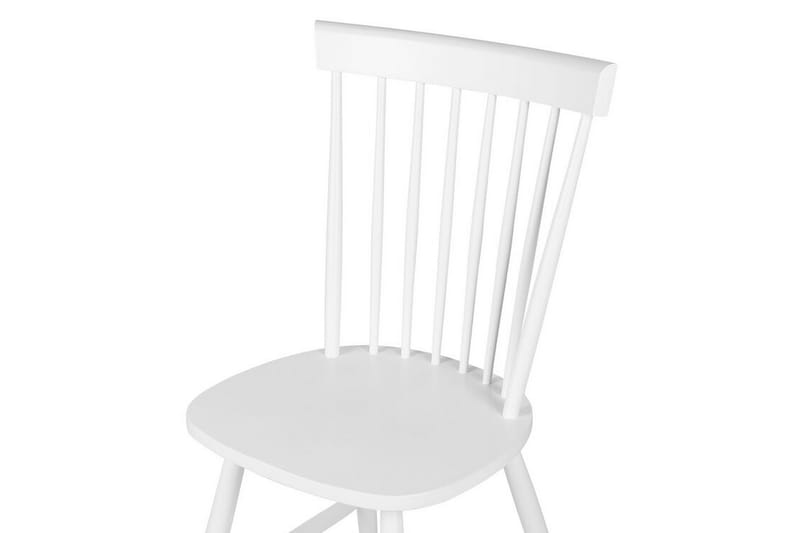Burgesa Dining Spisestol 2- pk - Hvit - Møbler - Stoler & lenestoler - Spisestuestoler & kjøkkenstoler