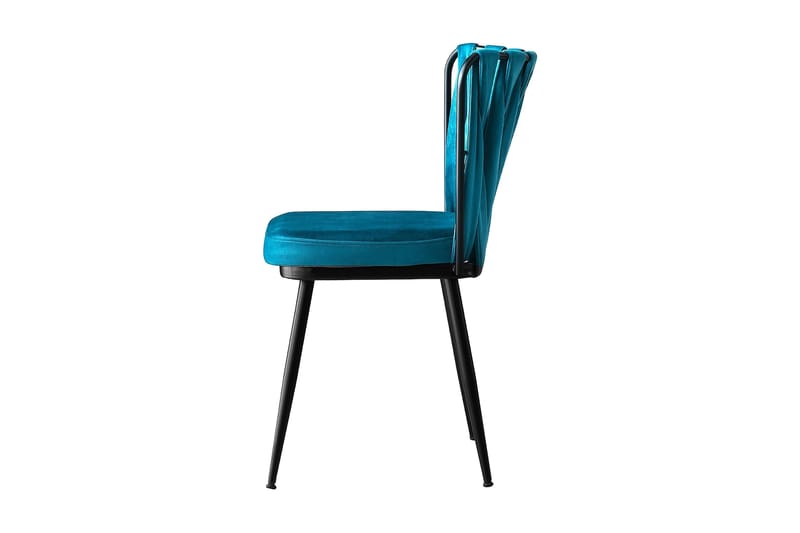Cabec Spisestol - Svart/Blå - Møbler - Stoler & lenestoler - Spisestuestoler & kjøkkenstoler