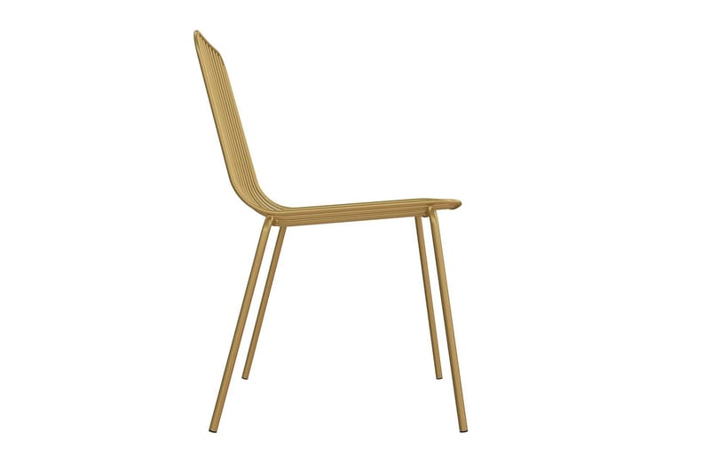 Caden Spisestol Gull - Dorel Home - Møbler - Stoler & lenestoler - Spisestuestoler & kjøkkenstoler