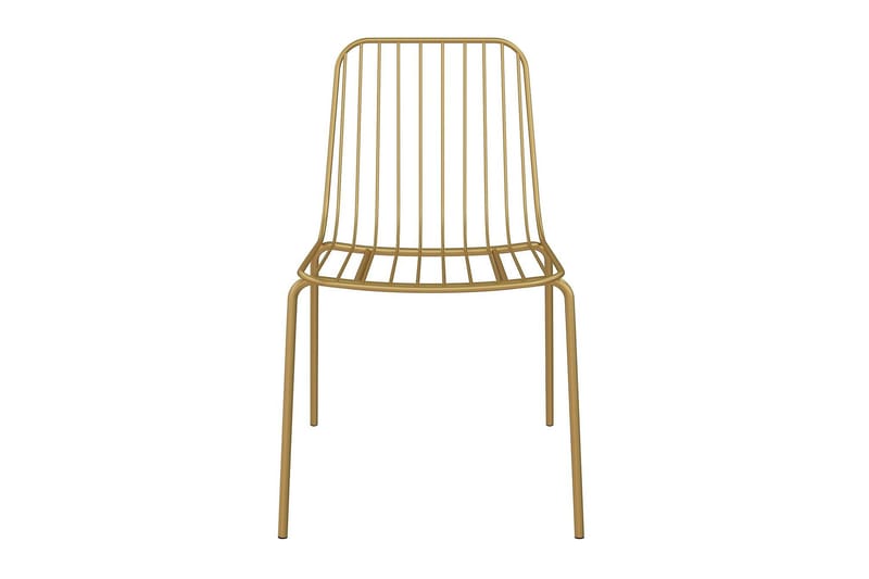 Caden Spisestol Gull - Dorel Home - Møbler - Stoler & lenestoler - Spisestuestoler & kjøkkenstoler