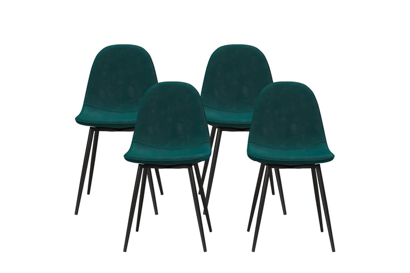 Calvin Spisestol Grønn - Dorel Home - Møbler - Stoler & lenestoler - Spisestuestoler & kjøkkenstoler
