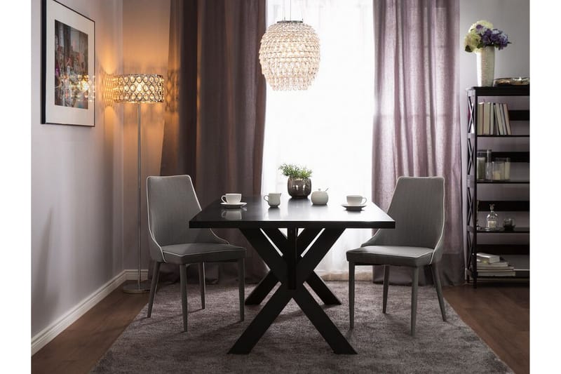 Camino Stol 2-pk - Grå - Møbler - Stoler & lenestoler - Spisestuestoler & kjøkkenstoler