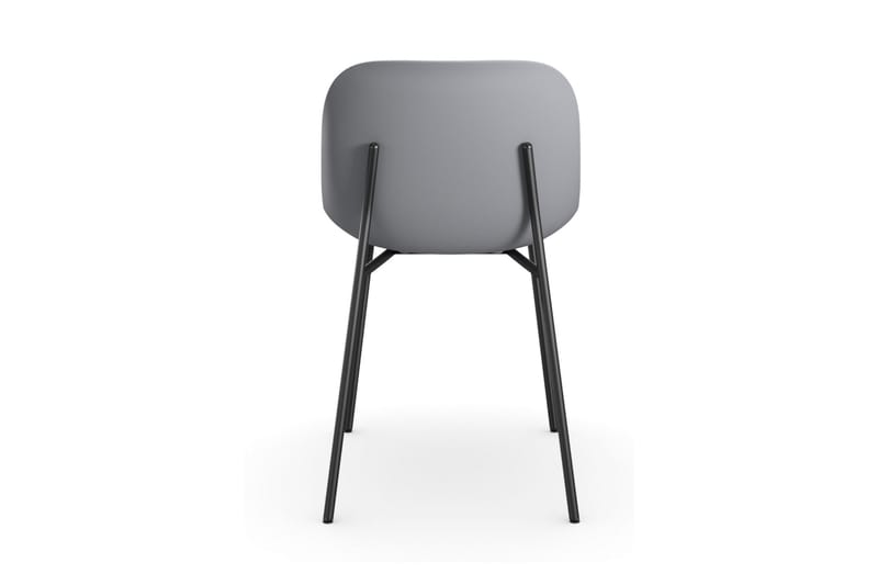 Cesareo Spisestol - Grå/Svart - Møbler - Stoler & lenestoler - Spisestuestoler & kjøkkenstoler