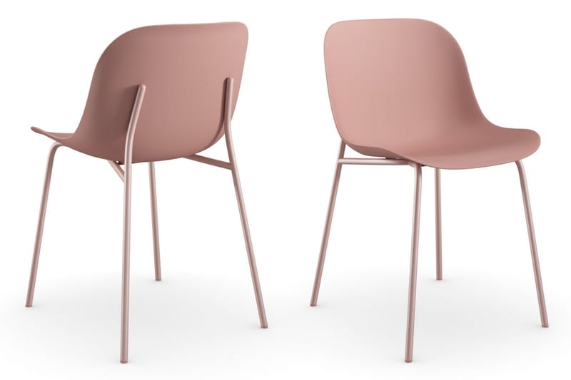 Cesareo Spisestol - Rosa - Møbler - Stoler & lenestoler - Spisestuestoler & kjøkkenstoler