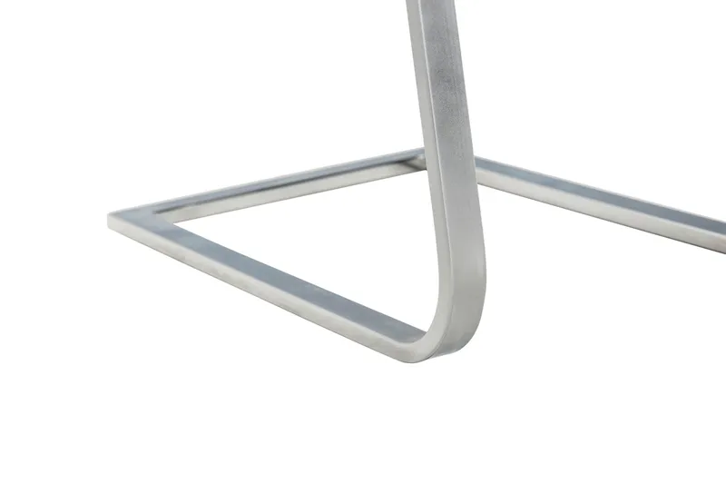 Cibus Spisestol Kunstlær - Hvit/Krom - Møbler - Stoler & lenestoler - Spisestuestoler & kjøkkenstoler