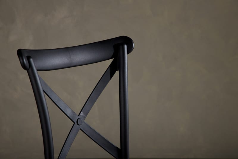 Crosett Spisestol - Sort - Møbler - Stoler & lenestoler - Spisestuestoler & kjøkkenstoler