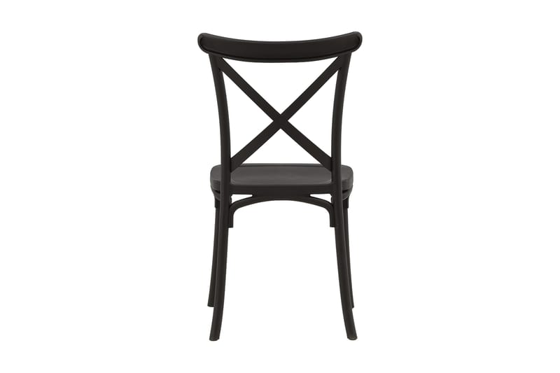 Crosett Spisestol - Sort - Møbler - Stoler & lenestoler - Spisestuestoler & kjøkkenstoler