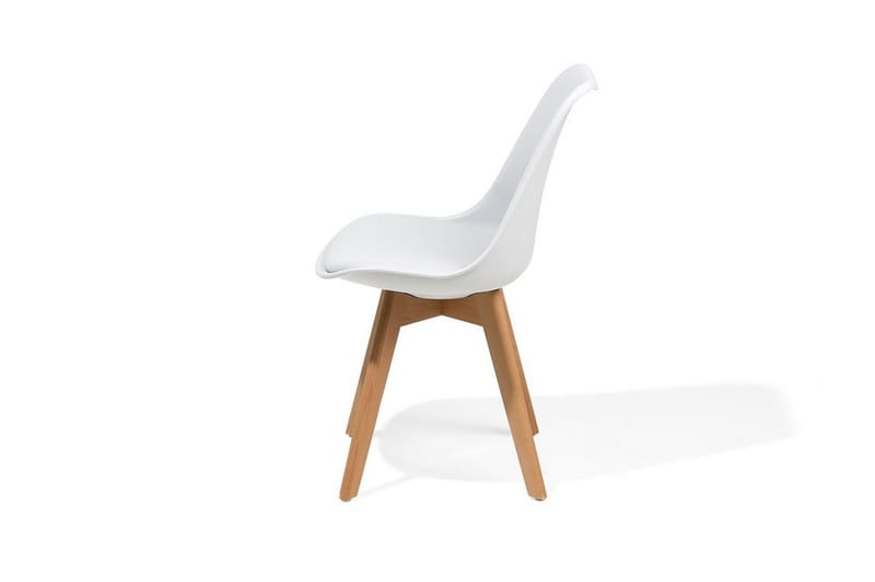 Dakota Stol 2-pk - Hvit - Møbler - Stoler & lenestoler - Spisestuestoler & kjøkkenstoler