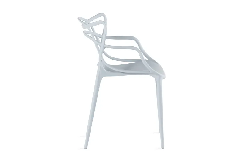 Daye Karmstol - Lysegrå - Møbler - Stoler & lenestoler - Spisestuestoler & kjøkkenstoler