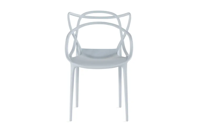 Daye Karmstol - Lysegrå - Møbler - Stoler & lenestoler - Spisestuestoler & kjøkkenstoler