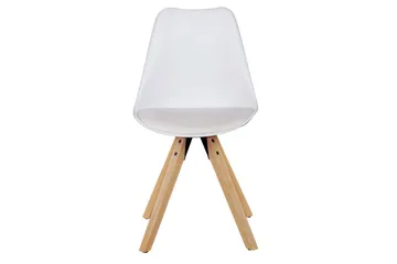 Dedhia Spisestol 2-pk - Hvit - Møbler - Stoler & lenestoler - Spisestuestoler & kjøkkenstoler
