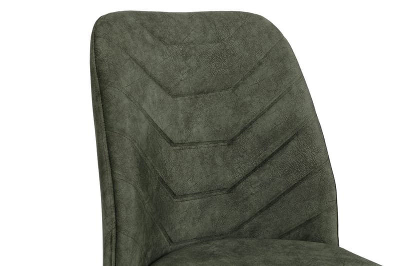 Denounce Spisestol - Valnøtt/Grønn - Møbler - Stoler & lenestoler - Spisestuestoler & kjøkkenstoler