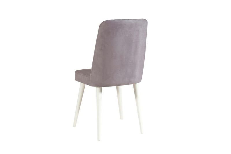 Derpele Spisestol - Hvit/Antrasitt - Møbler - Stoler & lenestoler - Spisestuestoler & kjøkkenstoler