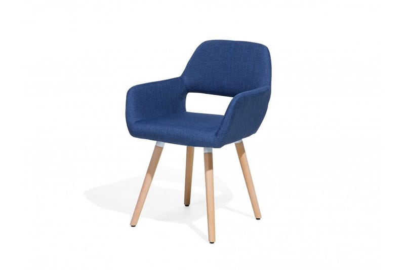 Devlen Stol 2-pk - Blå - Møbler - Stoler & lenestoler - Spisestuestoler & kjøkkenstoler