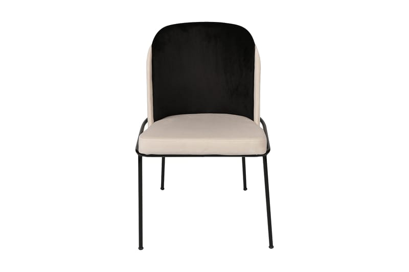Dorellez Spisestol - Svart/Beige - Møbler - Stoler & lenestoler - Spisestuestoler & kjøkkenstoler