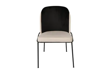 Dorellez Spisestol - Svart/Beige - Møbler - Stoler & lenestoler - Spisestuestoler & kjøkkenstoler