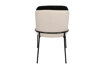 Dorellez Spisestol - Svart/Beige - Møbler - Stoler & lenestoler - Spisestuestoler & kjøkkenstoler
