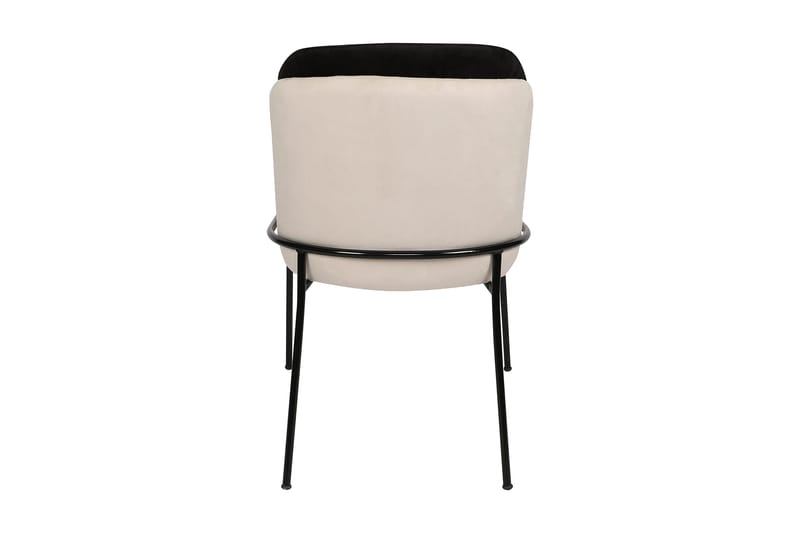 Dorellez Spisestol - Svart/Beige - Møbler - Stoler & lenestoler - Spisestuestoler & kjøkkenstoler