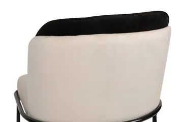 Dorellez Spisestol - Svart/Beige - Møbler - Stoler & lenestoler - Spisestuestoler & kjøkkenstoler