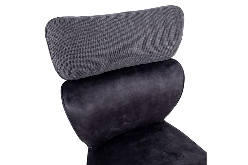 Eddy Chair Mørkegrå fløyel - Møbler - Stoler & lenestoler - Spisestuestoler & kjøkkenstoler
