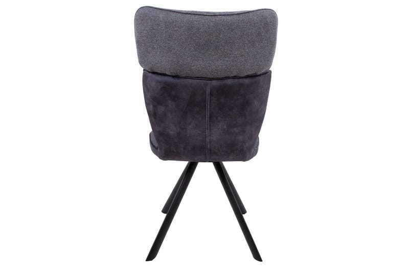 Eddy Chair Mørkegrå fløyel - Møbler - Stoler & lenestoler - Spisestuestoler & kjøkkenstoler