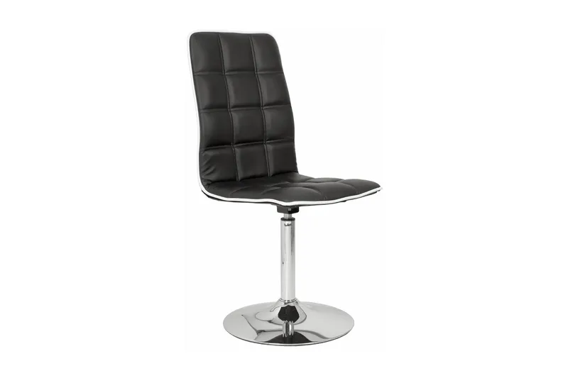 Frida Spisestol Kunstlær, Svart