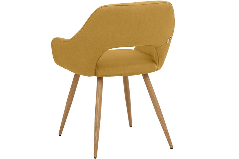 Galene Karmstol - Gul - Møbler - Stoler & lenestoler - Spisestuestoler & kjøkkenstoler