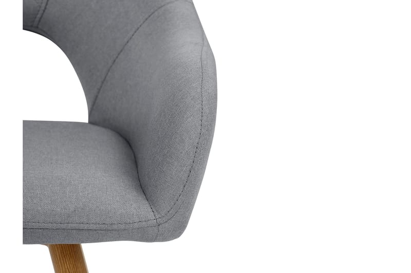 Galene Karmstol - Lys grå - Møbler - Stoler & lenestoler - Spisestuestoler & kjøkkenstoler