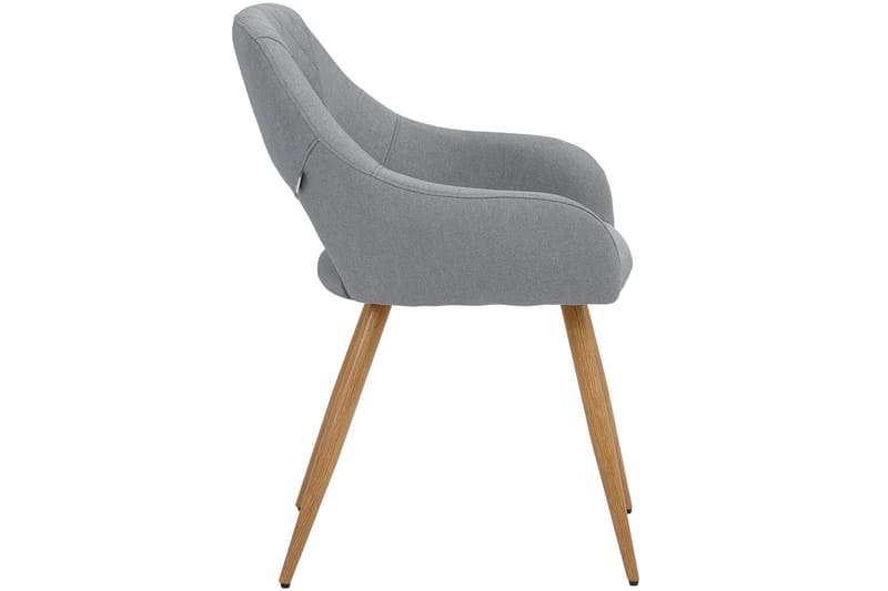 Galene Karmstol - Lys grå - Møbler - Stoler & lenestoler - Spisestuestoler & kjøkkenstoler