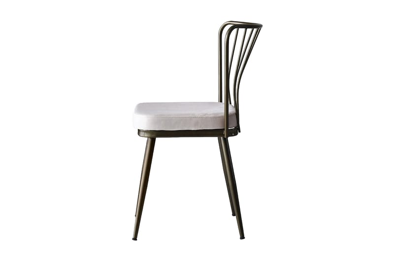 Geeknoll Spisestol - Mørkebrun/Hvit - Møbler - Stoler & lenestoler - Spisestuestoler & kjøkkenstoler