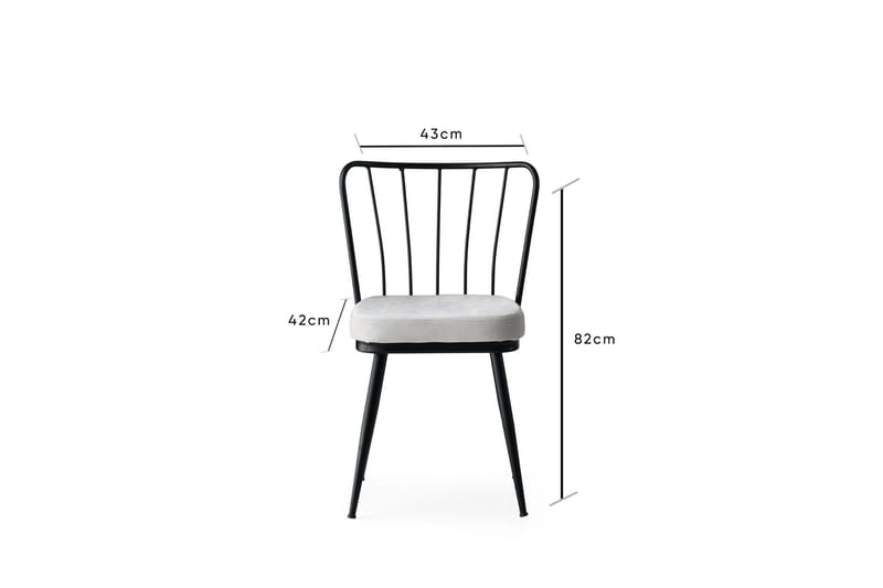 Geeknoll Spisestol - Svart - Møbler - Stoler & lenestoler - Spisestuestoler & kjøkkenstoler