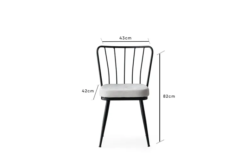 Geeknoll Spisestol - Svart - Møbler - Stoler & lenestoler - Spisestuestoler & kjøkkenstoler