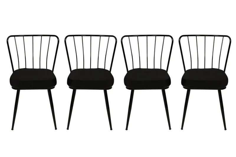 Geeknoll Spisestol - Svart - Møbler - Stoler & lenestoler - Spisestuestoler & kjøkkenstoler