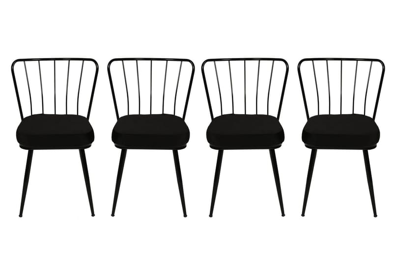 Geeknoll Spisestol - Svart - Møbler - Stoler & lenestoler - Spisestuestoler & kjøkkenstoler