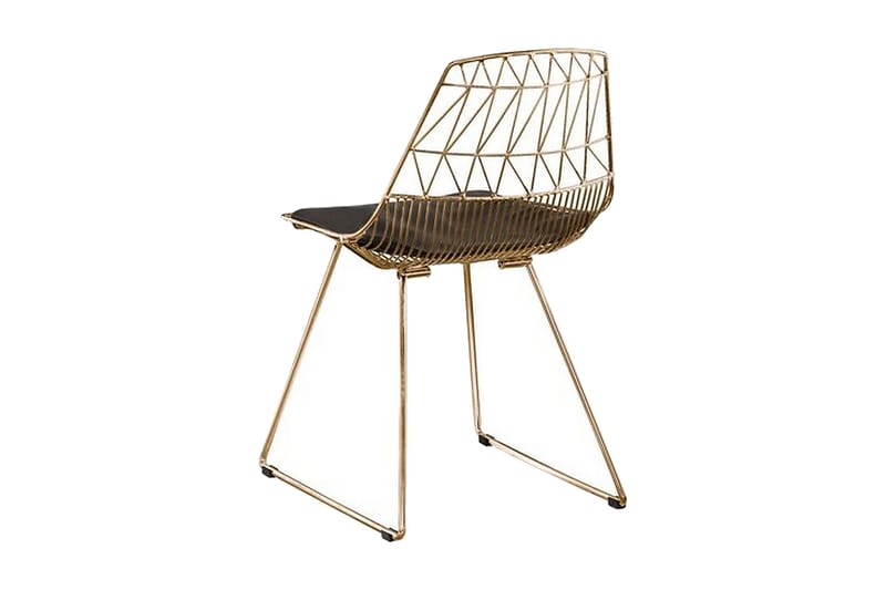 Harlan Stol 2-pk - Gull - Møbler - Stoler & lenestoler - Spisestuestoler & kjøkkenstoler