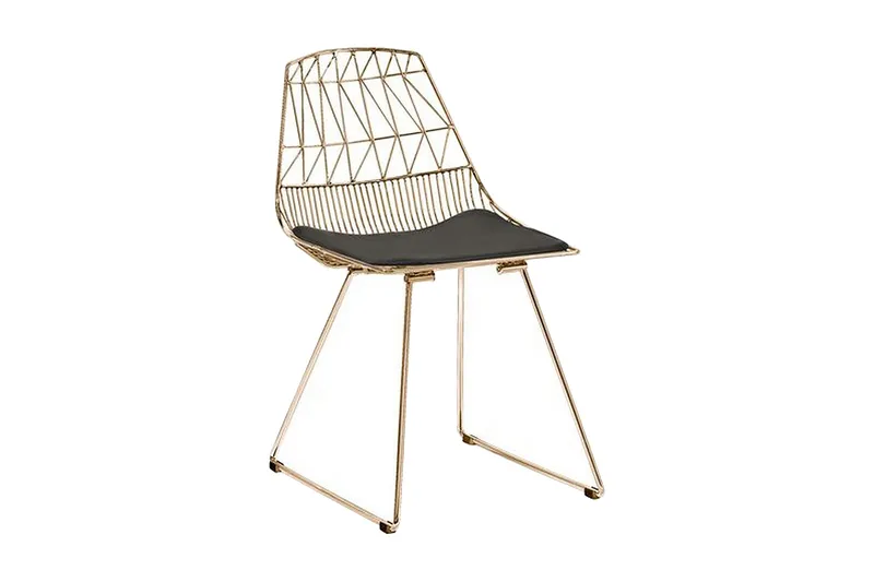 Harlan Stol 2-pk - Gull - Møbler - Stoler & lenestoler - Spisestuestoler & kjøkkenstoler