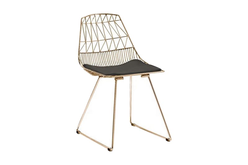 Harlan Stol 2-pk - Gull - Møbler - Stoler & lenestoler - Spisestuestoler & kjøkkenstoler