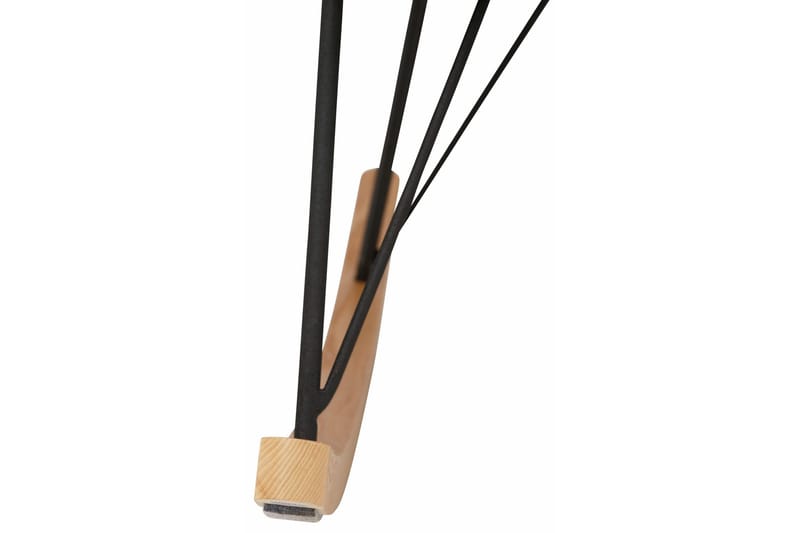 Hetton Gyngestol Kunstlær - Grå - Møbler - Stoler & lenestoler - Gyngestoler