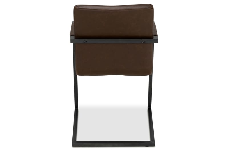 House Spisestol Vintage Kunstlær - Mørkebrun - Spisestuestoler & kjøkkenstoler - Karmstoler