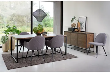 Interno Spisestol - Grå - Møbler - Stoler & lenestoler - Spisestuestoler & kjøkkenstoler