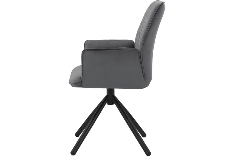 Kengaia Karmstol - Antrasitt - Møbler - Stoler & lenestoler - Spisestuestoler & kjøkkenstoler