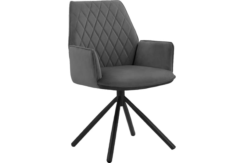 Kengaia Karmstol - Antrasitt - Møbler - Stoler & lenestoler - Spisestuestoler & kjøkkenstoler