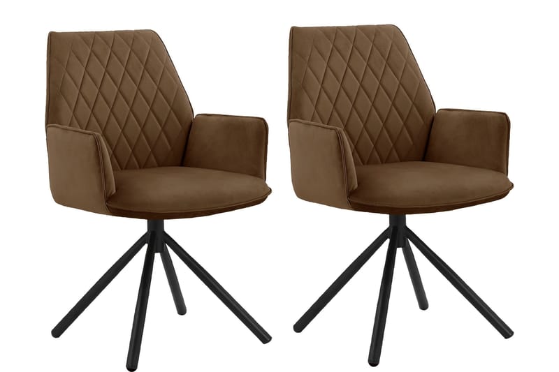 Kengaia Karmstol - Brun - Møbler - Stoler & lenestoler - Spisestuestoler & kjøkkenstoler